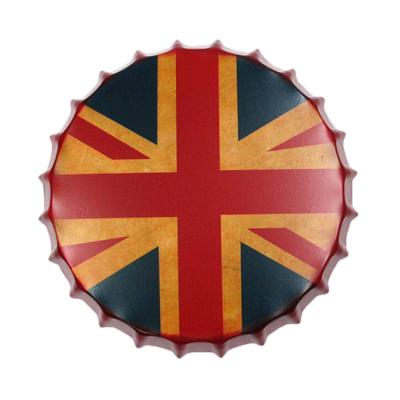 China Europe bar bottle beer cap metal hot-selling outdoor sign for sale