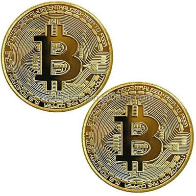 China Wholesale custom bulk bitcoin commemorative coin from Europe blank for sale