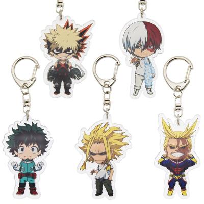 China New Souvenir Design Anime Custom Printed Acrylic Charms Key Chain With Maker Set for sale