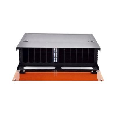 China FTTX MPO High Density 288 Fiber Cores 3U Rack Mount Patch Panel To LC Optical ODF for sale