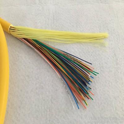 China FTTX 72 Count Breakout Cable Fiber Core SC/UPC SMF G.652D Pigtail Pretermination One Side for sale