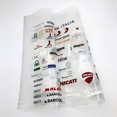 China Custom Garment Factory Brand Logo Label Plastisol Heat Transfer Printing for sale