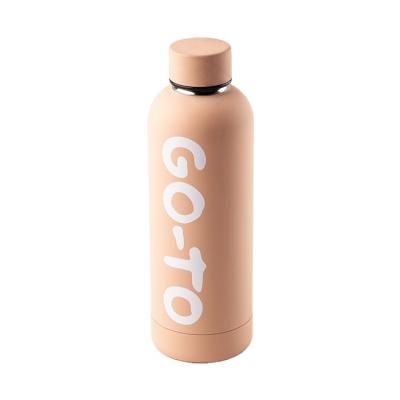 China Sustainable Direct DrinkingThermal Insulated Vacuum Insulated Stainless Steel Water Bottle for sale