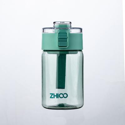 China Wholesale Plastic Viable Outdoor Portable Auto Lid Water Bottle Mini Tumbler With Rope for sale