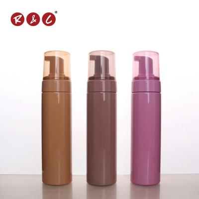 China 30ml 50ml 8oz 120ml 300ml 500ml Luxury Cosmetic Refillable Nude Pink Wash Hand Foam Detergent Shampoo Plastic Pump Bottle Soap Bottle for sale