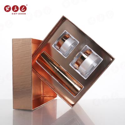 China Custom Lovely Makeup Boxes Recyclable Cosmetic Jewelry Box Christmas Logo Drawer Cosmetic Packaging Paper Small Gift Set Box for sale