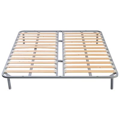 China Adjustable (height) Hot Sale Hotel Living Bedroom Single knock down folded easy to assemblyble mechanism metal bed frame for sale