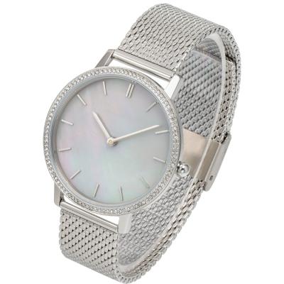 China 2022 Factory Custom Premium Water Resistant Women WIP Wristwatches Stainless Steel Water Resistant Diamond Women Luxury Quartz Watch for sale