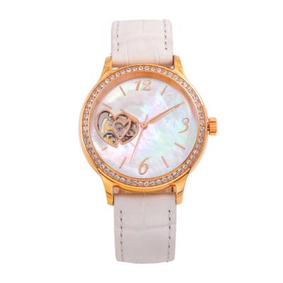 China Factory 2022 Water Resistant Customize Logo Luxury Automatic Women Watch Wrist Watch High Quality For Girl Japanese Mechanical Movement Watch for sale