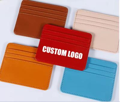 China Fashion Custom Cardholder Wallet Rfid Blocking Card Coin pocket wallet Holder Wallets for sale