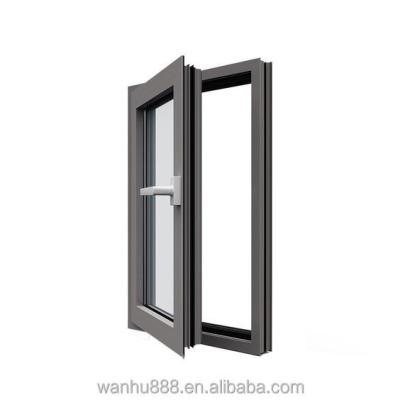 China Magnetic Screen Australia Standard Aluminum Windows and Door Casement Window for Home Installation Double Glazing for sale