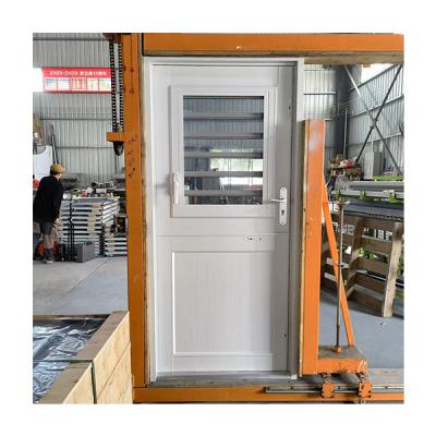 China Waterproof Hurricane proof impact resistance Aluminum Frame Tempered Glass Louvers Window Louvre door for sale