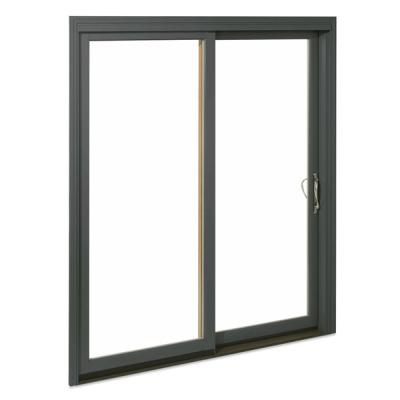 China Waterproof Modern design 96 x 80 sliding patio door glass sliding doors frameless aluminum sliding doors for sale