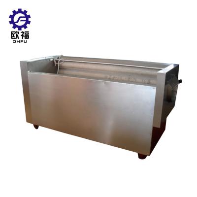 China Easy Operation Brush Washing Machine Fruit And Vegetable Design And Production for sale