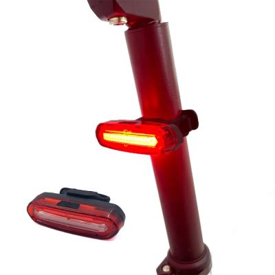 China ABS+PC REYGEAK Bicycle Rear Lights USB Tail Light Night Riding Tail Waterproof Fill Recycling Light for sale