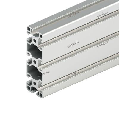 China Industrial Decorations SHENGXIN T Slot 40120 Aluminum Extrusion Profiles Aluminum T Slot Slide Extrusion for sale