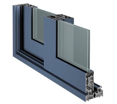 China door & Window Shengxin Wood Grain Molding Profiles Aluminum Frame Window Frame Aluminum Profile Extrusion for sale