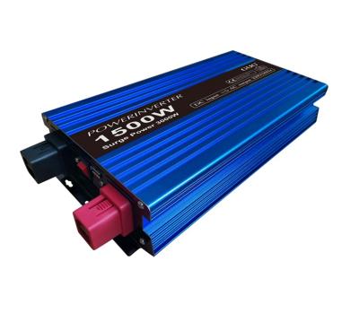 China Automotives TZA 12v 220v modified sine wave inverter 1500w dc to ac power inverter converter for sale