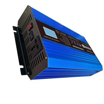 China Power Inverter 4000w Pure Sine Wave Peak 6000w DC 12v to AC 220v 4kw Solar Inverter 395X220X95mm for sale