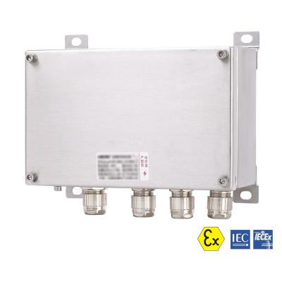 China 690VAC 250VDC Flameproof Electrical Fittings Explosion Proof Terminal Box for sale