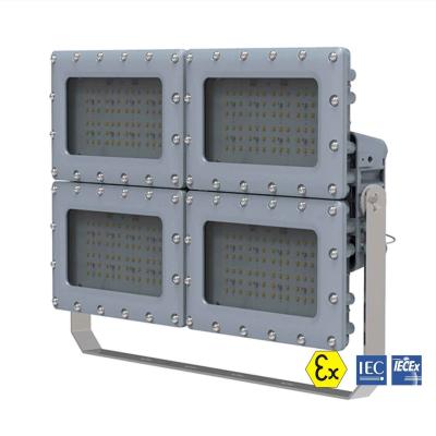 China Tank Series Four Luminaires Assembly 320W 400W 480W Zone 1 Explosion Proof Lighting for sale