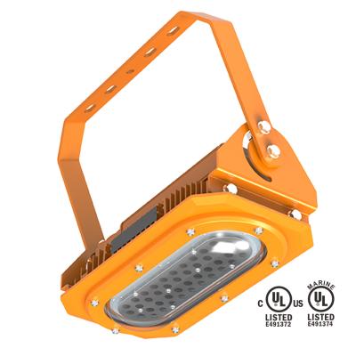 China UL Listed 80 Watt 140LM/W Class 1 Div 2 Led Lighting Ex Proof Led Flood Light for sale