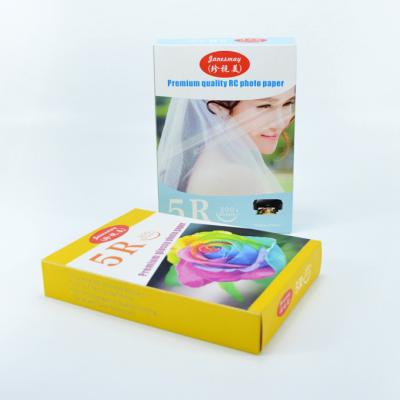 China Glossy Satin 4R Canvas 260 Grams Photo Paper A4 Roll Photo RC Photo Paper A4 Inkjet Paper for sale