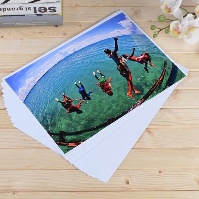 China Premium A4 20sheets One Pack 180g 200g 235g One Side Cast Coated Glossy Paper Photo CHW-DC for sale