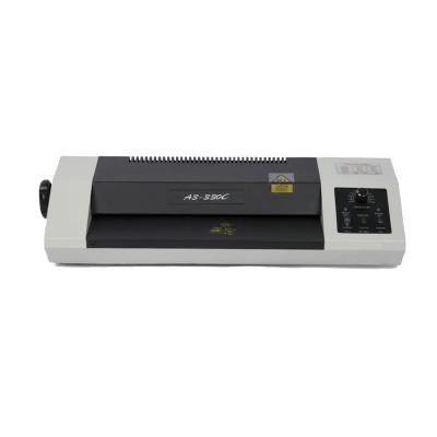 China 320MM A3 - 330C Thermal 4 Rolls Laminator Laminating Machine Desktop Laminator A3 for sale