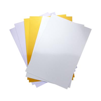 China PVC Blank Plastic Silver Inkjet Printable For ID Membership Card Business Card PVC Sheet for sale