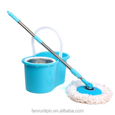 China Promotional Gift Viable Premium Cleaning Broom 360 Degree Rotating and Draining Bucket Rotating Broom for sale