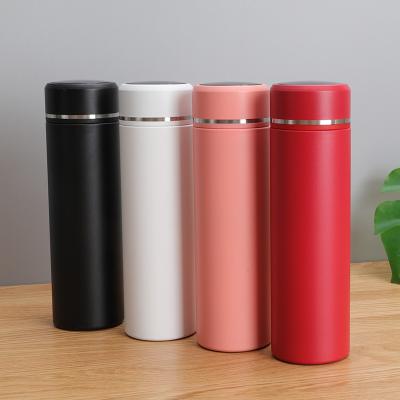 China 316 Stainless Steel Double-Layers Stainless Steel Temperature Display Water Mug Smart Sustainable Mug Gift Mug for sale