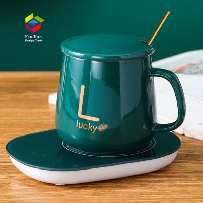 China Agriculture sale education industry annual meeting printing logo induction heating heating mug for sale