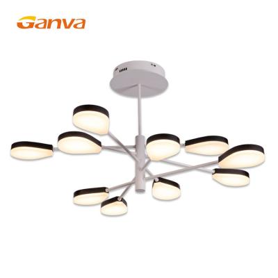 China GANVA Outdoor Mounted Chinese Contemporary Design With Remote Control Contemporary LED Chandelier for sale