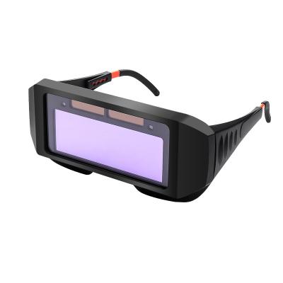 China Good Quality Plastic Safety Glasses G-828 Professional Welding Protective Flat Plastic Safety Glasses for sale