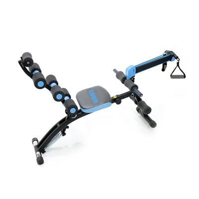 China Modern Home Women Adjustable Abdominal Workout Sit Bench Hyper Back Extension With Aid Resistance Bands for sale