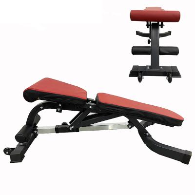 China Promotional Adjustable Indoor Power Stand Press Bench Bench Business Abdominal Muscle Training Bench Sit-up Board Business Abdominal Muscle Training Bench with Casters for sale