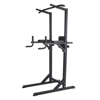 China FlagWorld Home Gym Pull Up Rack Adjustable Power Tower Strength Training Dip Rack Workout Station Multifunctional Fitness Equipment for sale