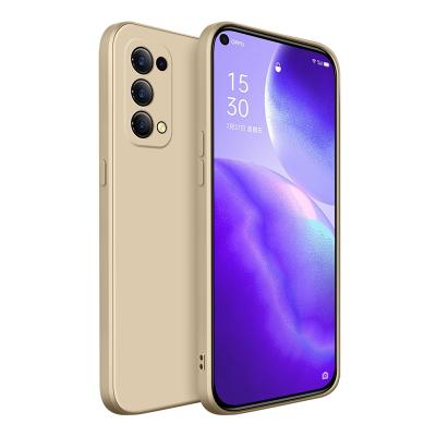 China Neo 3 5 7 Square Silicone Soft Silicone Shockproof Coque Reno 6 Reno5 Reno4 Lite Vivo X50 X60 Back Cover For Oppo Reno 5 Pro Plus 5G Case for sale