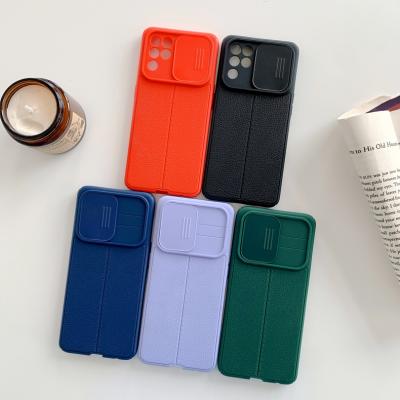 China Coque Slide Soft Shell Phone Case A54 A74 4G A32 5G A52 A72 A92 A33 A53 2020 A93 A15 Anti-fall Camera Protector For Oppo A94 Back Cover for sale