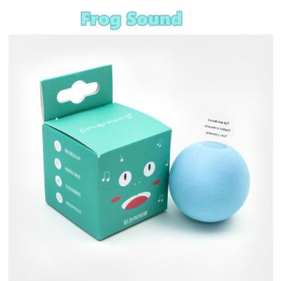 China Viable Pleat Cat Squishy Ball Toy EVA Gravity Calling Ball with Simulated Animal Sound for sale