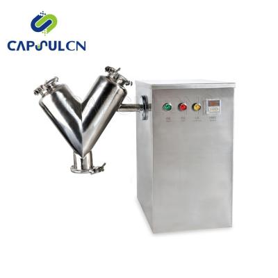 China Powder Pharmaceutical Mixers of V-5 Mini Food Powder Mixer Machine for sale