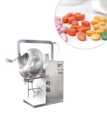 China Factory BYC-600 Automatic Sugar Tablet Coating Machine for sale