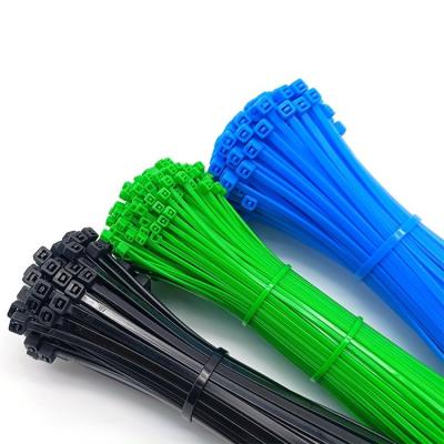 China Cable Tie 100 PCS Black Plastic Nylon Cable Tie Fastener Ring Cable Tie Puller with 5X200 for sale