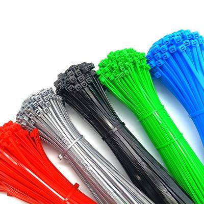 China 100 Pcs Nylon Pack 8*350mm Heavy Duty Wire Cable Ties Zip Ties Nylon Cable Tie In Stock for sale