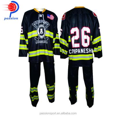 China Breathable Custom Team Wear Dye Sublimation Ice Hockey Uniforms for sale