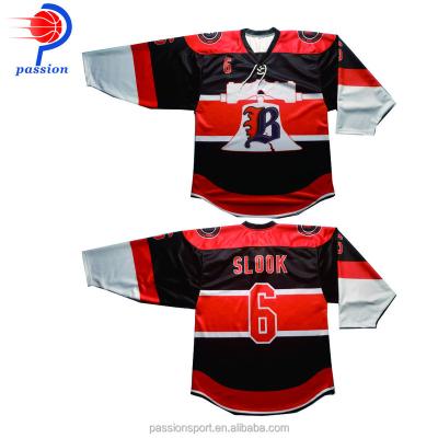 China Shirts & Tops Design Custom Make Your Own High Quality Team Ice Hockey Jerseys Professional Team Hockey Uniforms for sale