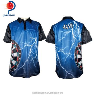 China 100% Polyester Fabric Factory Custom Designs Dart Shirts for sale