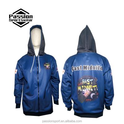 China QUICK DRY Men's Blue Rogue Team Hoodie Printed Hip Hop Fashion Sports Hoodies Sublimated for sale