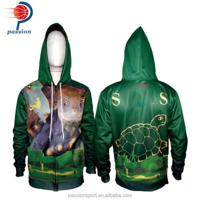 China High Quality Men's Logo Printed Oversize Hoodie Custom Color Wholesale QUICK DRY Unisex Zipper Up Sports Hoodies for sale